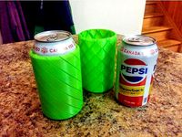 Spiral vase soda can cooler by gmarsh23