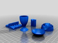 Plot Function library for OpenSCAD, with Cartesian, Polar, and Axial coordinates by rcolyer