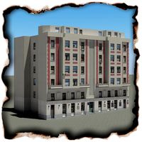 Low Poly Building 873d model