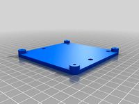 A Simple Makeboard Pro Holder for Prusa P3Steel by hozeler