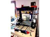 Anet A8 diagonal reinforcement and holder (M8) by oscar7601