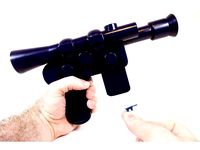 Life Size Han Solo Blaster (Vintage Kenner Star Wars Action Figure Inspired) by MightyJabba