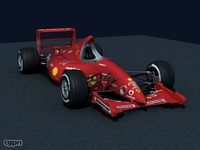 formula car3d model