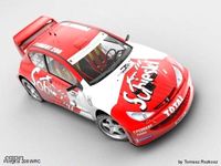 Peugeot 206 WRC3d model
