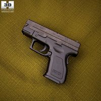 Springfield Armory XD (HS2000) 3.5 inch sub-compact3d model