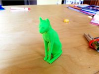 Gayer-Anderson Cat (From British Art Museum) by T-E-C