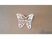 Butterfly Wall Decoration by Affordable3D