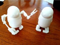 Small Stubby Machine from Nier Automata by EngineeringAutomata