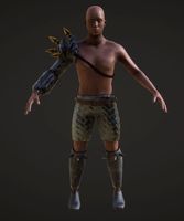 human warrior3d model