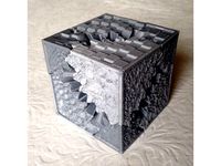 Textured Cube Gears by broodrooster