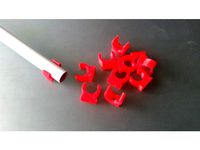 D16 Pipeholder mount clamp by Extraball
