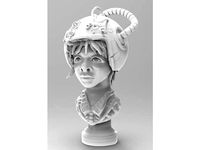 Sci-fi Girl by Skourleone