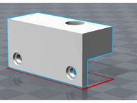 Hictop Bowden Hotend Threaded Mount by jkminns