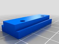Anet A8 Improved Y-belt Tensioner Plate by fastslash25