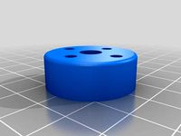 Motor Spacer for X2216 motor on FX-61 flying wing by rcflyers