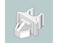 Mazda Miata MK1 Hood Rod Clip by Jigsawnz