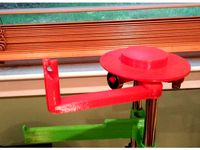 Printrbot Filament Spool Guide Adaper by ignoblegnome