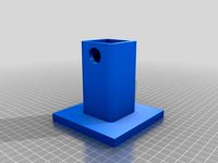 Trailer Hitch Cover, Parametric with optional text by brasshopper