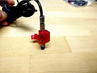 Hacked Prusa 8mm E3d Sensor mount for Hypercube by qqron17