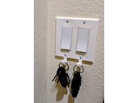 Decora plate with key hook by eric72holland