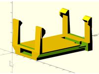 Generic action camera adapter for 3DR Solo gimbal by hugheaves