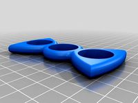 Bow tie shaped fidget spinner by shaune23