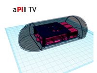 a Pi ll TV (case for Pi3, Pi 2, Pi B+ and Pi2B with fan option) by Woral