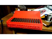 Gameboy Advance game storage box by SNESNESCUBE64