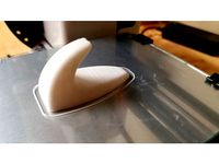 Coat Hook with Keyhole for Screw by paxamime