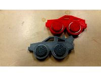 DeLorean Time Machine Fidget Spinner by KennyZ3D