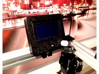 Hypercube Evolution Case and Mount for 12864 LCD by transwarp2010