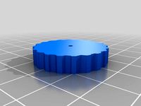 k40 co2 laser tube mounting knobs with 1mm hole by Ryxxi