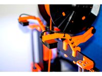 NeoPixel 8X1 Stick Holder for Prusa i3 Mk2 by BeardedMaker