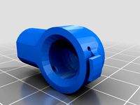 Gas Strut End, Ball joint Cup 10mm, M6x1  by Balazs