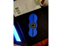 Custom TEXT Fidget Spinner by reverman