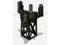 Anycubic Delta 1/2 Watt Laser Mount (Snap In) by laup_x