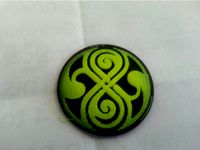 Seal of High Council of Gallifrey (domed) by jstarcher