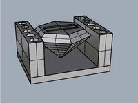 Diamond Pen Holder by snowmantr