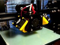 Tronxy X1 30 mm fan duct by Denvi