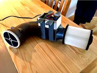 Air scrubber (HEPA+Carbon) by Akiland