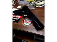 "JW" style compensator for airsoft HK45 by Mk2Custom