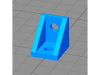 20mm Suleve Corner for 2020 Extrusion (HyperCube) by superjamie