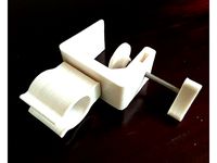 Parasol table vertical support mount by BoopidooDesigns