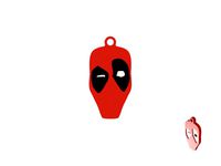 Keychain Deadpool Minimal by Extraball