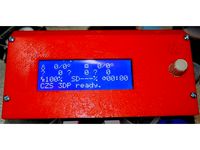 {CZS} RepRapdiscount smart controller 2004 LCD Support by sameeyt