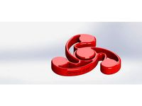 Hand Fidget Spinner Virgula by ProfGJF