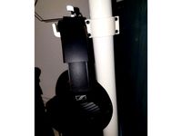 Headphone Mount (for table) by BoopidooDesigns