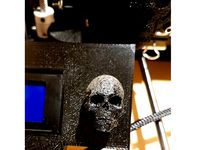 2004A LCD Skull Dial Knob by Hedobum