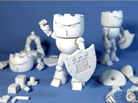 Castleman Warrior, a mascot by dancem
