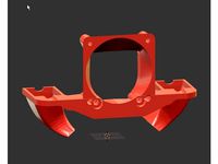 Tevo Tarantula / Chimera Dual Extruder / Dual Blower + 40mm Fan by B0xCutter